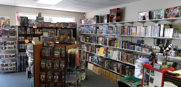 Wide view of gaming session